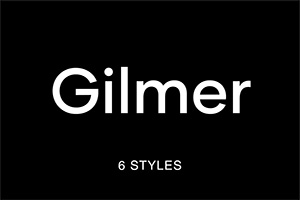 Gilmer Typeface